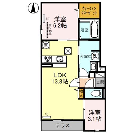 同じ建物の物件間取り写真 - ID:227081347488