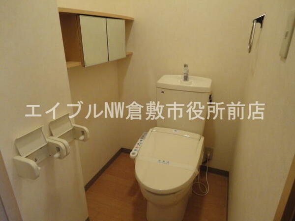 画像7:シャワー付きトイレ