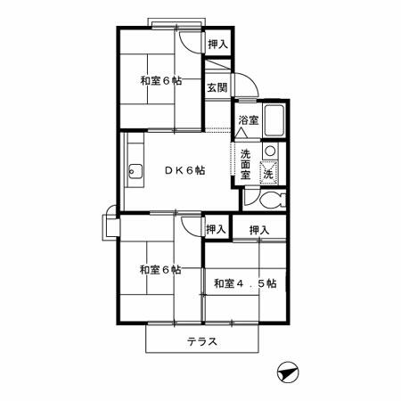 同じ建物の物件間取り写真 - ID:240027761629