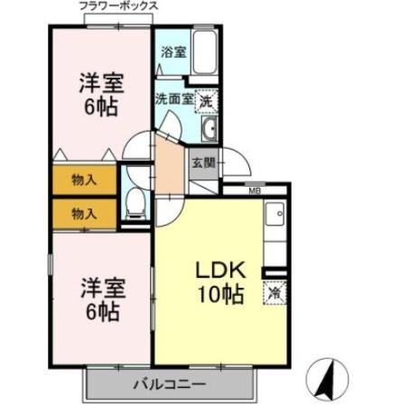 同じ建物の物件間取り写真 - ID:240027761671