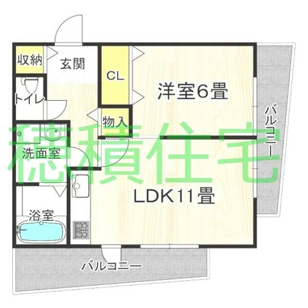 キャニスコート上新庄｜大阪府大阪市東淀川区上新庄３丁目(賃貸マンション1LDK・4階・43.20㎡)の写真 その2