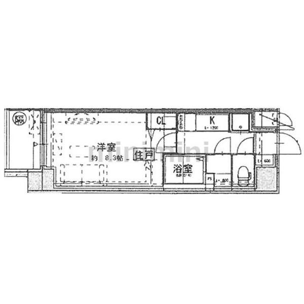 サムティ上新庄レジデンス｜大阪府大阪市東淀川区上新庄３丁目(賃貸マンション1K・9階・25.66㎡)の写真 その2