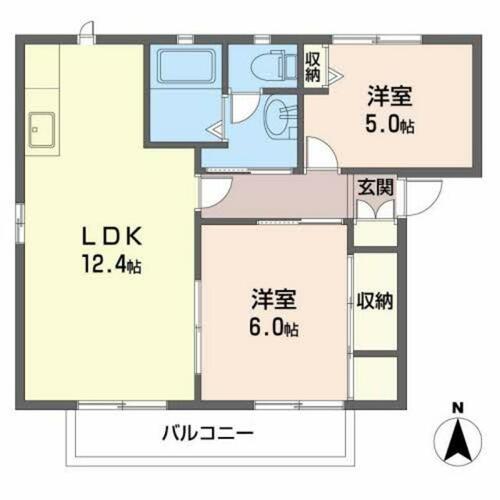 同じ建物の物件間取り写真 - ID:226063632806