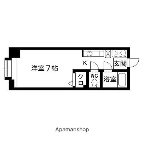 同じ建物の物件間取り写真 - ID:204004224584