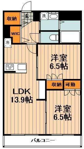 同じ建物の物件間取り写真 - ID:211046520871