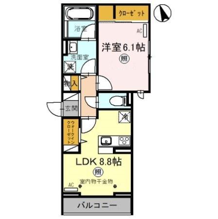 同じ建物の物件間取り写真 - ID:209005565822