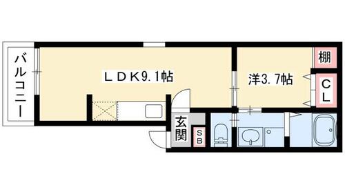 同じ建物の物件間取り写真 - ID:223032226330