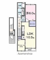 大森アパートＢ 202 ｜ 千葉県印西市大森（賃貸アパート1LDK・2階・48.92㎡） その2