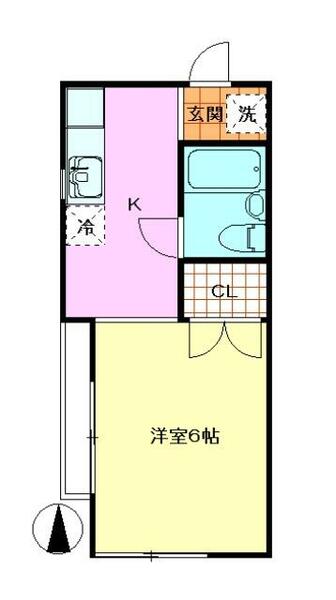 コーポ半澤｜東京都練馬区北町７丁目(賃貸アパート1K・2階・21.52㎡)の写真 その1