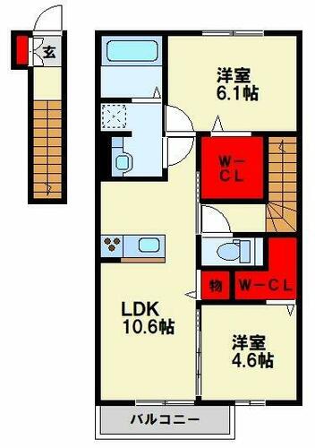 同じ建物の物件間取り写真 - ID:240027497411