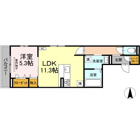 同じ建物の物件間取り写真 - ID:238007171723