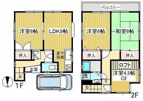 同じ建物の物件間取り写真 - ID:211046408639