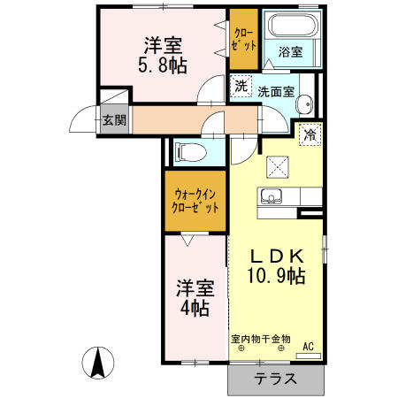 同じ建物の物件間取り写真 - ID:223031733203