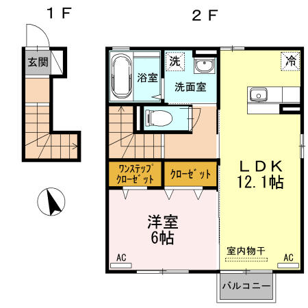 同じ建物の物件間取り写真 - ID:204004056220