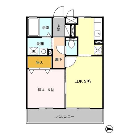 同じ建物の物件間取り写真 - ID:243006625206