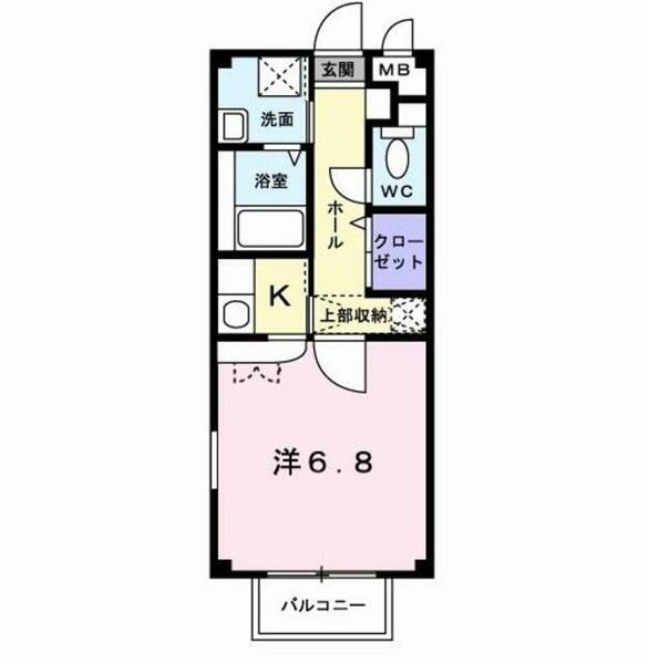 ブローテＹ．ｓ 103｜福岡県糟屋郡粕屋町長者原東１丁目(賃貸アパート1K・1階・24.80㎡)の写真 その2