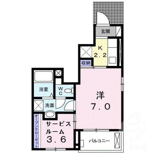 同じ建物の物件間取り写真 - ID:227081906026