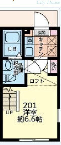 ブリックコート横浜｜神奈川県横浜市瀬谷区相沢１丁目(賃貸アパート1K・2階・19.80㎡)の写真 その2