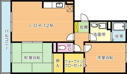 ポサーダ平田｜福岡県北九州市八幡西区下上津役４丁目(賃貸アパート2LDK・3階・56.00㎡)の写真 その2