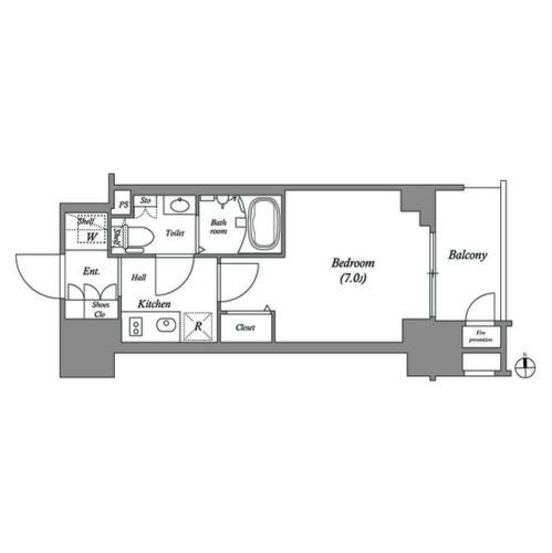 同じ建物の物件間取り写真 - ID:227081936642