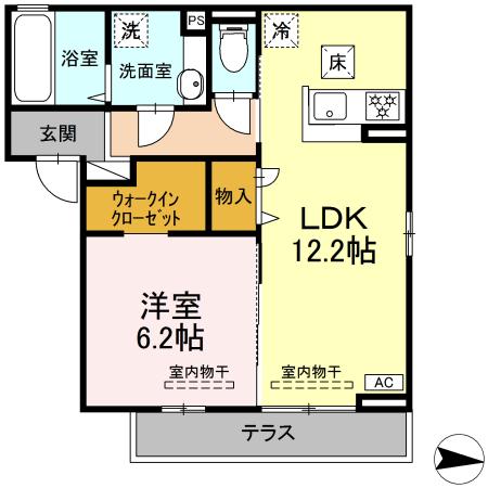 同じ建物の物件間取り写真 - ID:220002987795