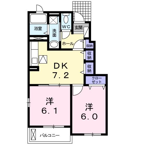 同じ建物の物件間取り写真 - ID:221010734175