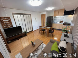 ＴＭＫホープⅡ　Ｍ棟 M202｜鳥取県米子市米原６丁目(賃貸アパート2LDK・2階・52.50㎡)の写真 その3
