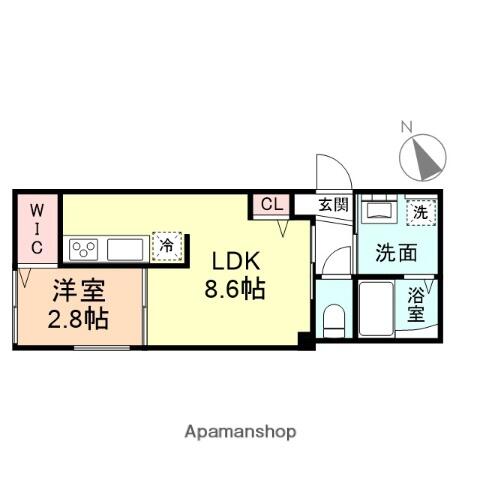 同じ建物の物件間取り写真 - ID:216002082535