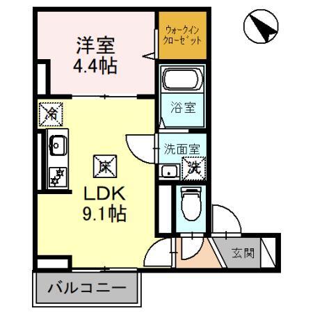 同じ建物の物件間取り写真 - ID:211046987115