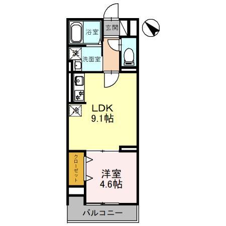 同じ建物の物件間取り写真 - ID:211046987173