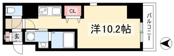 ＴＨＥ　ＲＥＳＩＤＥＮＣＥ　ＩＭＡＩＫＥ　ＥＡＳＴ 302｜愛知県名古屋市千種区今池５丁目(賃貸マンション1R・3階・28.12㎡)の写真 その2