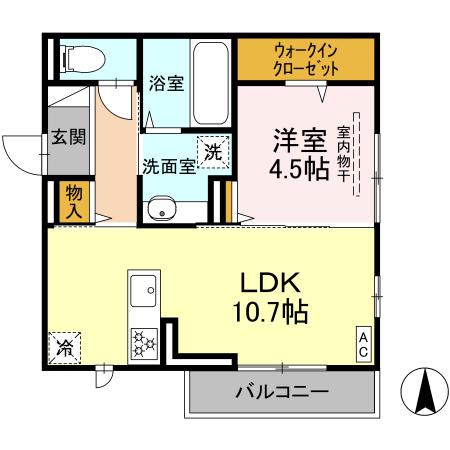 同じ建物の物件間取り写真 - ID:234022553446