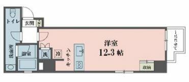 アムス四谷三丁目｜東京都新宿区愛住町(賃貸マンション1R・8階・32.30㎡)の写真 その2