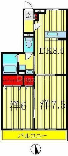 同じ建物の物件間取り写真 - ID:212042128056