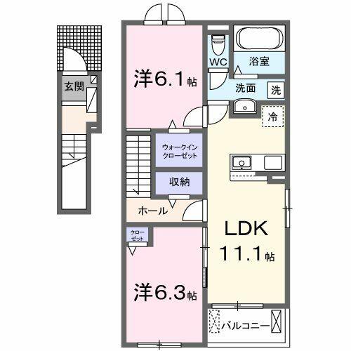 同じ建物の物件間取り写真 - ID:211047122305