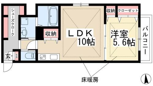 同じ建物の物件間取り写真 - ID:223032253615