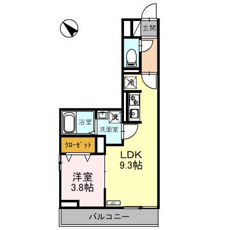 同じ建物の物件間取り写真 - ID:211047042586