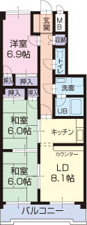 同じ建物の物件間取り写真 - ID:223032254731