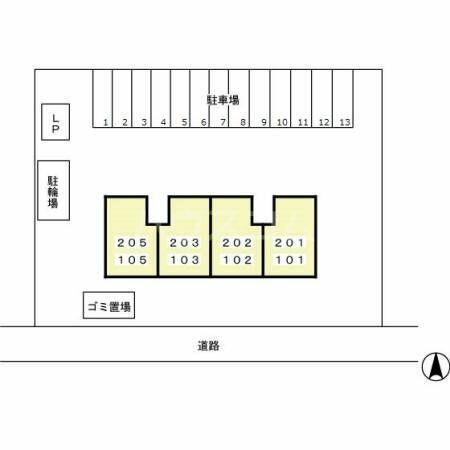 埼玉県桶川市上日出谷南３丁目(賃貸アパート3DK・3階・56.00㎡)の写真 その15