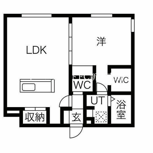 同じ建物の物件間取り写真 - ID:201022373932