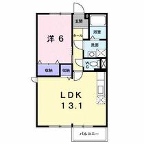 プロムナード　Ｂ 102 ｜ 香川県丸亀市川西町北（賃貸アパート1LDK・1階・47.23㎡） その2