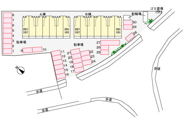 画像15:駐車場