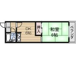 シティーハイツ鳳西町  ｜ 大阪府堺市西区鳳西町１丁（賃貸マンション1DK・3階・26.00㎡） その2