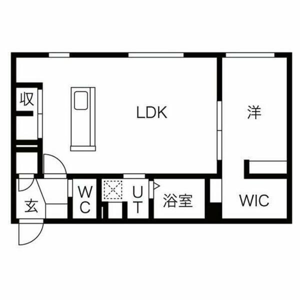 仮）Ｒ－ｆｉｎｏ北８条 308｜北海道札幌市中央区北八条西２０丁目(賃貸マンション1LDK・3階・44.72㎡)の写真 その2