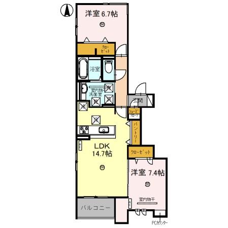 同じ建物の物件間取り写真 - ID:230028902927