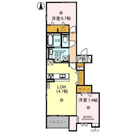 同じ建物の物件間取り写真 - ID:230028902931