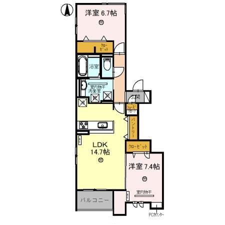 同じ建物の物件間取り写真 - ID:230028902934