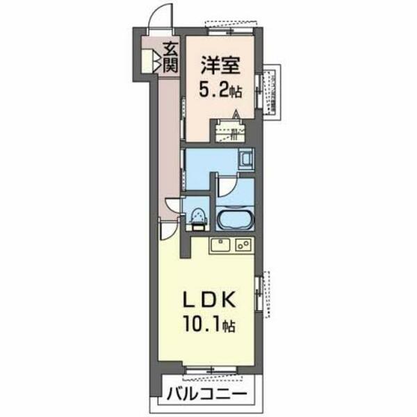 ピエレ垂水 0202｜兵庫県神戸市垂水区陸ノ町(賃貸マンション1LDK・2階・41.09㎡)の写真 その2