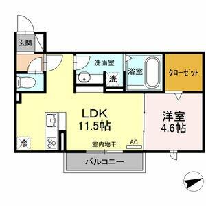 同じ建物の物件間取り写真 - ID:223032429984