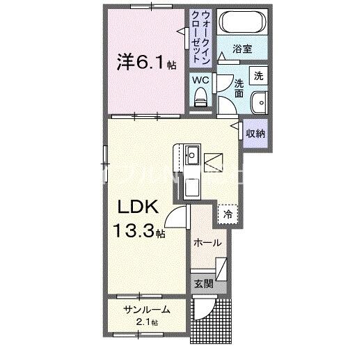 同じ建物の物件間取り写真 - ID:233019787554